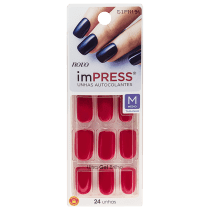 Unhas Postiças Kiss New York Impress Média Camera Ready