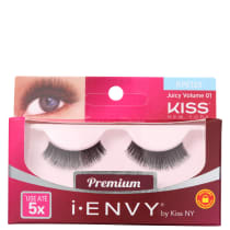 Kiss New York i-Envy Juicy Volume 01 - Cílios Postiços