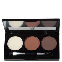 RK by Kiss GoBrow Black Dark Brown - Paleta para Sobrancelha 4g