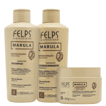Kit Felps Professional Marula Tratamento (3 Produtos)