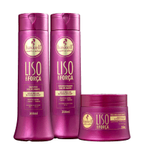 Kit Haskel Liso com Força Máscara (3 produtos)