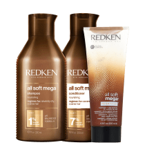 Kit Redken All Soft Mega Mega (3 Produtos)