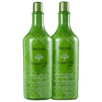 Kit Inoar Argan Oil System Argan Oil Salon Duo (2 Produtos)