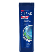 Imagem do produto Clear Ice Cool Menthol - Shampoo Anticaspa 400ml
