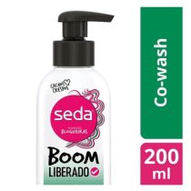 Co-Wash Creme de Limpeza Seda Boom Liberado 3 em 1 200ml