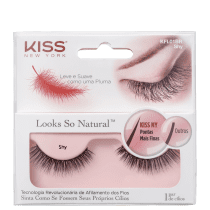 Kiss New York Looks So Natural Shy - Cílios Postiços 2g
