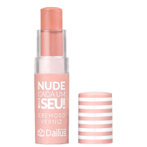 Dailus Nude Cada Um Tem o Seu Verniz 02 Bala de Leite - Batom Cremoso 4g