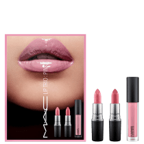 Kit M·A·C Lip Trio Pink (3 Produtos)