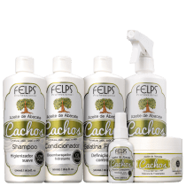Kit Felps Professional Cachos Azeite de Abacate Full (6 Produtos)