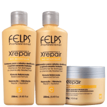 Kit Felps Profissional XRepair Bio Molecular Trio (3 Produtos)