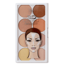 Kiss New York RK by Kiss 3D Strobe Artist - Paleta de Iluminador 28,8g