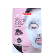 Purederm Deep Purifying Black O2 Volcanic Bubble - Máscara de Limpeza Facial 20g