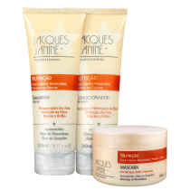 Kit Jacques Janine Cabelos Nutridos (3 produtos)