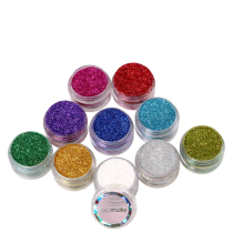 Kit Colormake Glitter Pó Pote (10 Unidades)
