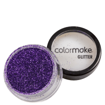 Colormake Pó Pote Roxo - Glitter 4g