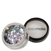Colormake Shine Formatos Flor Prata - Glitter 2g