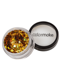 Colormake Shine Formatos Meia Lua Ouro - Glitter 2g