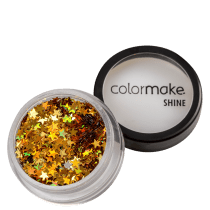 Colormake Shine Formatos Estrela Ouro - Glitter 2g