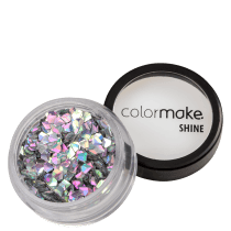 Colormake Shine Diamante 3D Prata Holográfico - Glitter 2g