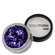 Colormake Shine Formatos Diamante 3D Roxo - Glitter 2g