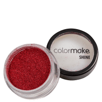 Colormake Shine Extra Fino Vermelho - Glitter 3g