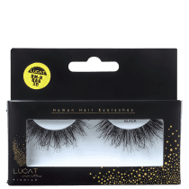 Lucat Beauty Human Hair Premium BM R BA6 Wispy 3D - Cílios Postiços 9g