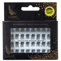 Lucat Beauty Sintéticos Trio Flare Medium - Cílios Postiços 6g