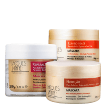 Kit Jacques Janine Professionnel Cronograma Capilar Pós-Química (3 Produtos)
