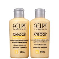 Kit Felps Profissional XRepair Bio Molecular - Shampoo e Condicionador 2x50ml