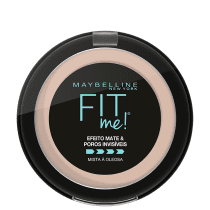 Maybelline Fit Me! N01 Super Claro Neutro - Pó Compacto Matte 10g