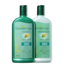 Kit Farmaervas Algas, Menta e Arnica Duo (2 Produtos)