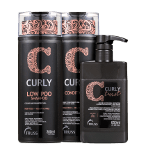 Kit Truss Curly Low Poo Trio (3 Produtos)