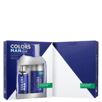 Conjunto Colors Man Blue Duo Benetton Masculino - Eau de Toilette 100ml + Desodorante 150ml