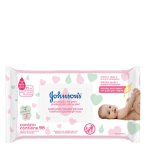 Johnson’s Baby Extra Cuidado - Lenços de Limpeza (96 Unidades)