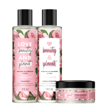 Kit Love, Beauty and Planet - Shampoo + Condicionador + Máscara Curls Intensify
