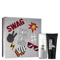Conjunto 212 Vip Men Carolina Herrera Masculino - Eau de Toilette 100ml + Gel de Banho 100ml