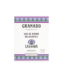 Granado Terrapeutics Lavanda - Sais de Banho 5x15g