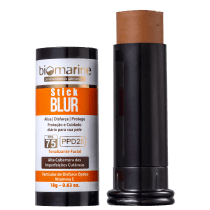 Biomarine Stick Blur FPS 75 PPD 25 Chocolate - Base em Bastão 18g