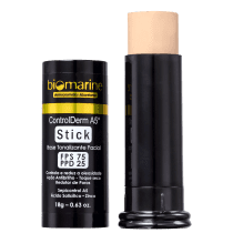 Biomarine Control Derm FPS 75 PPD 25 Bege - Base em Bastão 18g
