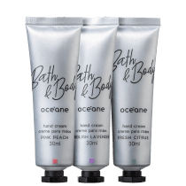 Kit Océane Bath & Body Hand Cream (3 Produtos)