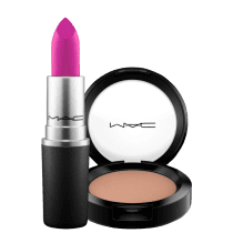 Kit M·A·C Matte Powder & Lipstick (2 Produtos)