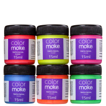 Kit Colormake Fluor Tinta Facial (6 Unidades)