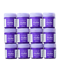Kit Colormake em Caixa Roxo - Tinta Líquida 12x15ml