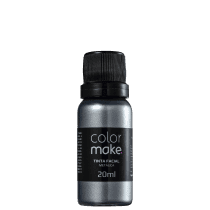 Colormake Metálica Prata - Tinta Líquida 20ml