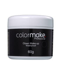 Colormake Clown Makeup Preto - Tinta Cremosa 60g