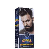 Felps Profissional Men Craps 2.1 Preto Intenso Acinzentado - Tonalizante