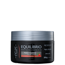 Felps Profissional Argila e Guaraná Equilíbrio - Máscara Capilar 300g
