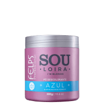 Felps Xbond Sou Loira Azul - Pó Descolorante 300g