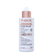 Adcos Fotoproteção Diária Fluid Tonalizante FPS 40 Beige - Protetor Solar com Cor 50ml