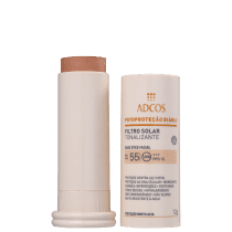 Adcos Fotoproteção Diária Tonalizante Stick FPS 55 Bronze - Protetor Solar com Cor 12g